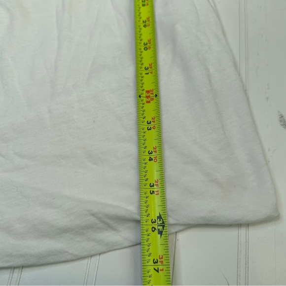 Theory 38 dress women’s small s asymmetrical white open middle - Picture 2 of 5